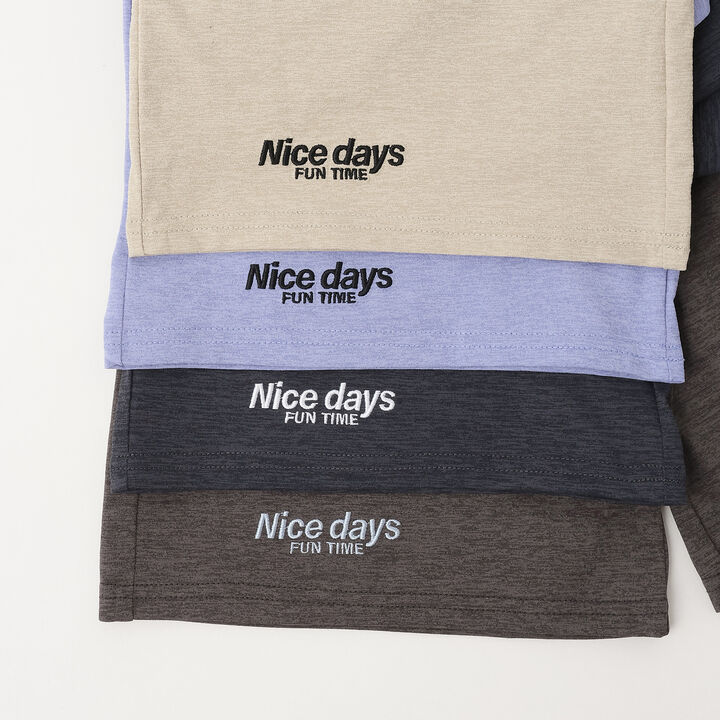 [Land and Water Use] Outfit Set: T-Shirt & Pants,Charcoal gray, medium image number 10