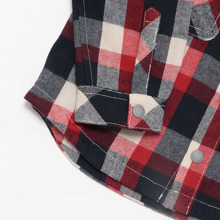 Dinosaur Check Long-Sleeve Shirt,Green, medium image number 5