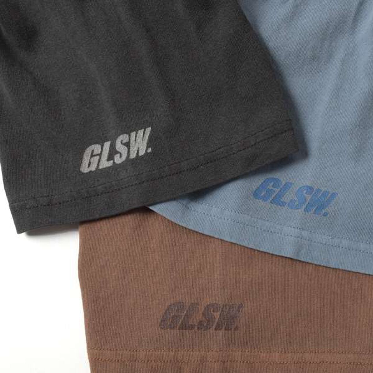 [FORGETNEVER] Heavyweight Pigment-Dyed Printed T-Shirt,Brown, large image number 8