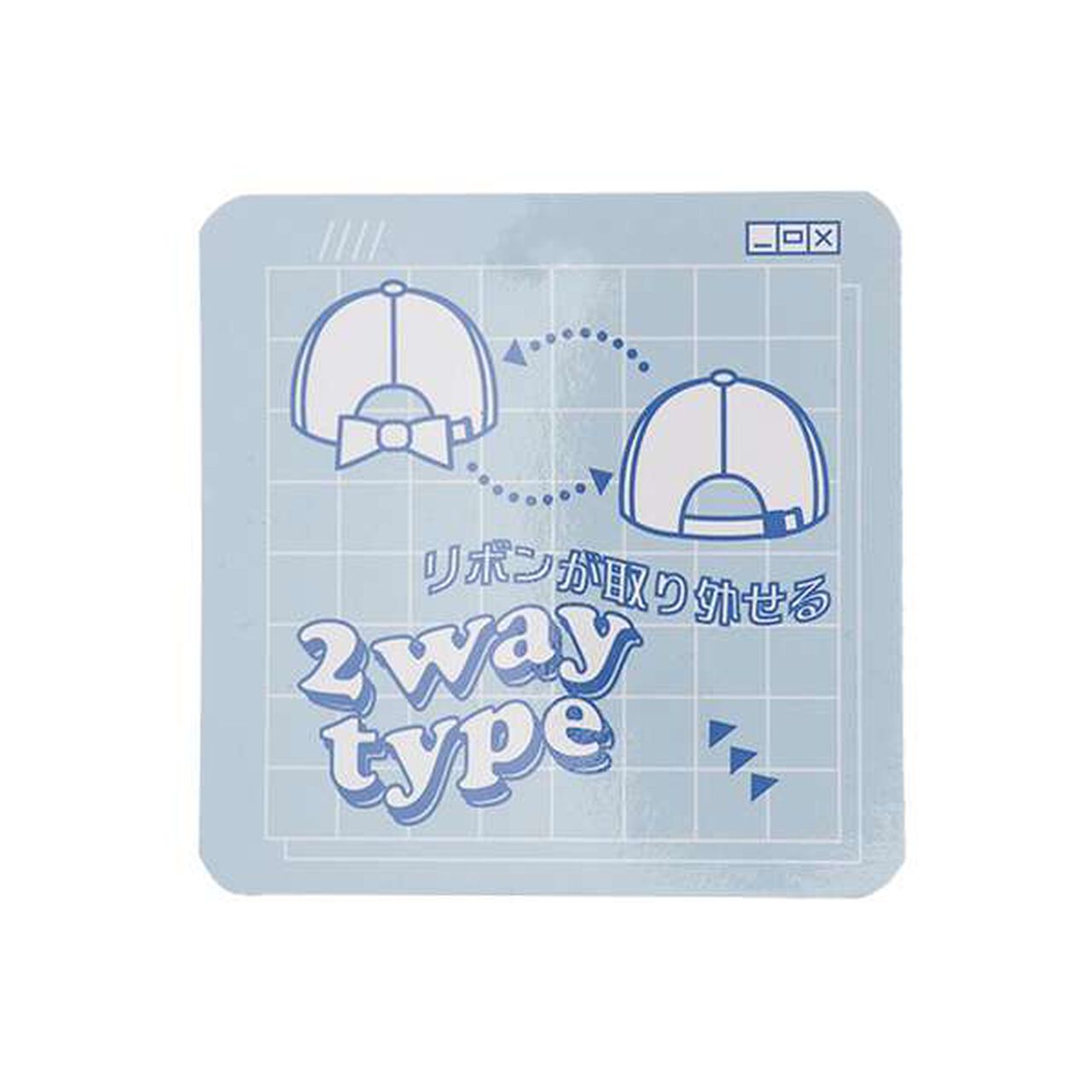 Back Ribbon Cap,Ivory, large image number 13