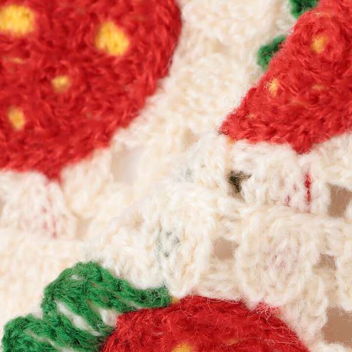 Assorted Black Crochet Babushka,Pink, medium image number 9