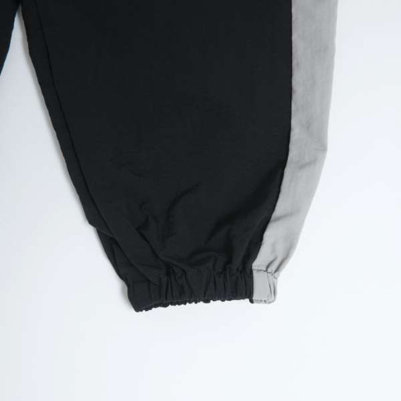 [Set Up Compatible] Striped Nylon Track Pants,Black, large image number 5