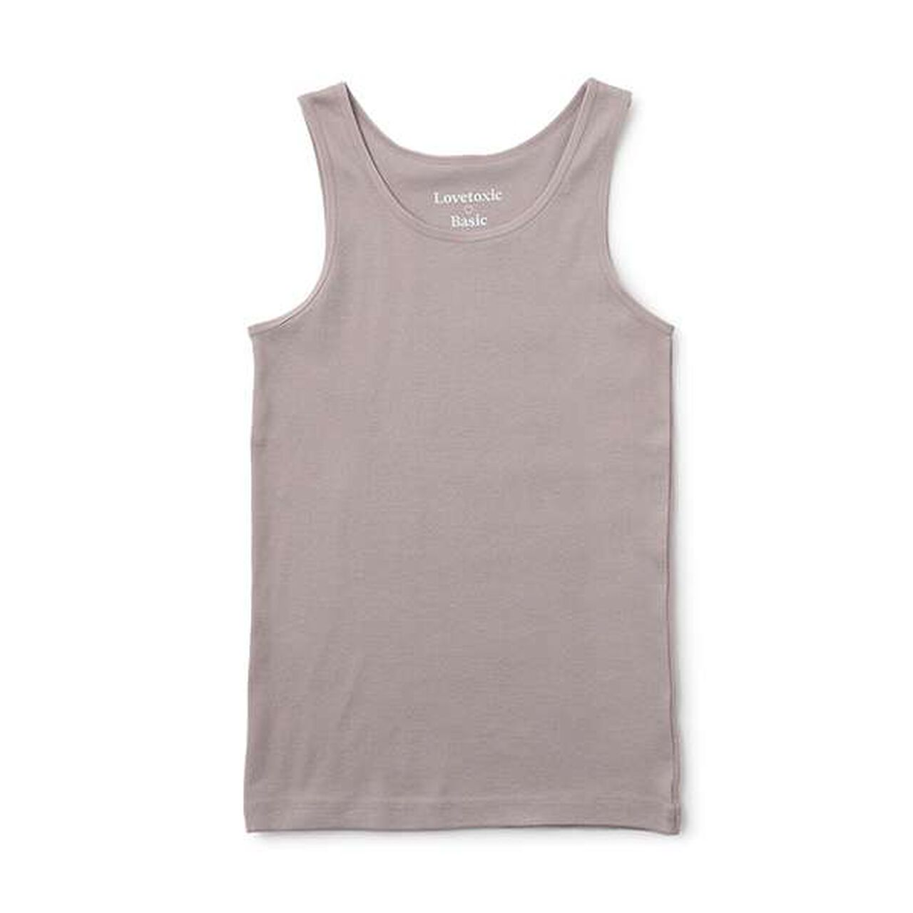 Basic C100% Tank Top,Sax blue, large image number 10