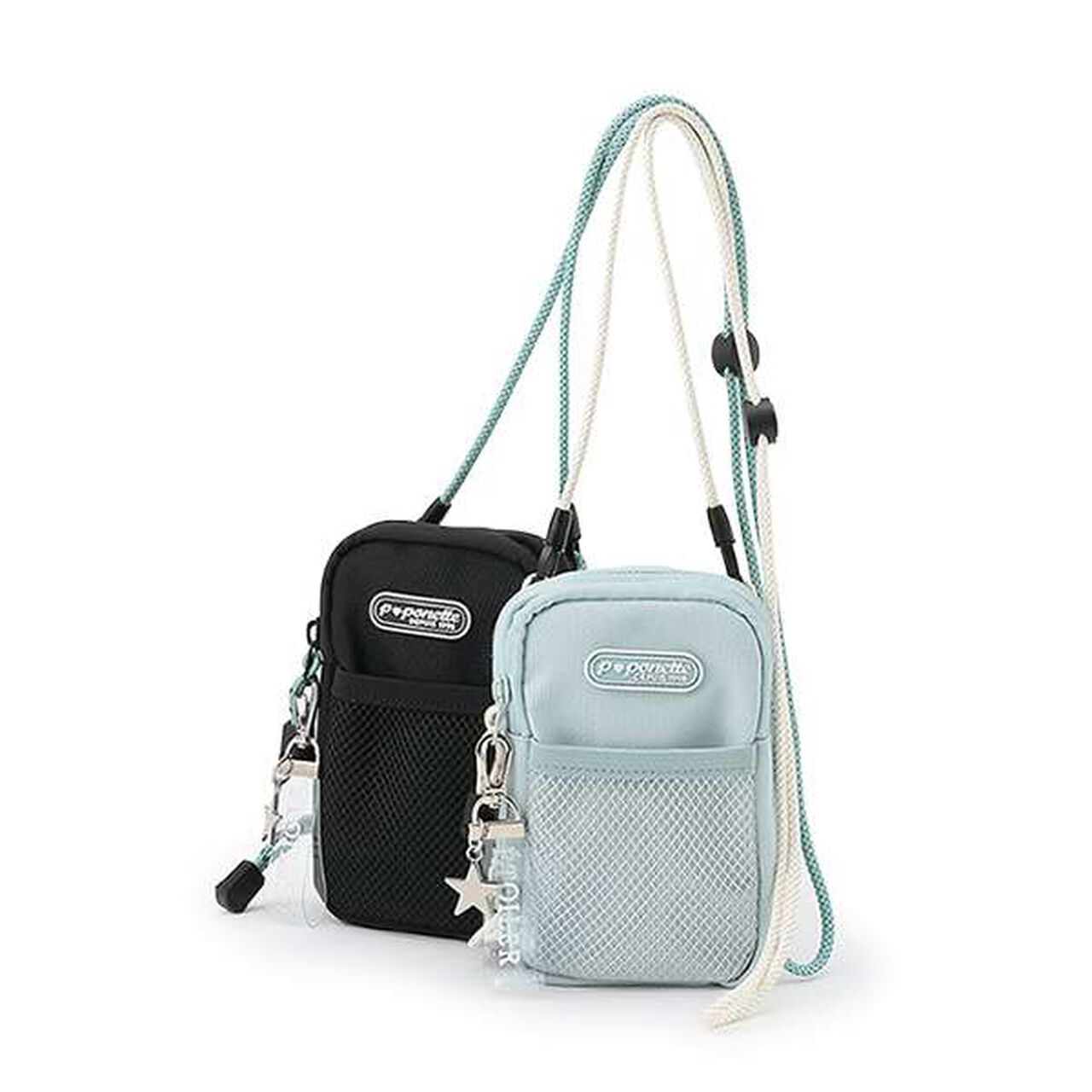 Multi-Functional Shoulder Pouch,Black, large image number 2