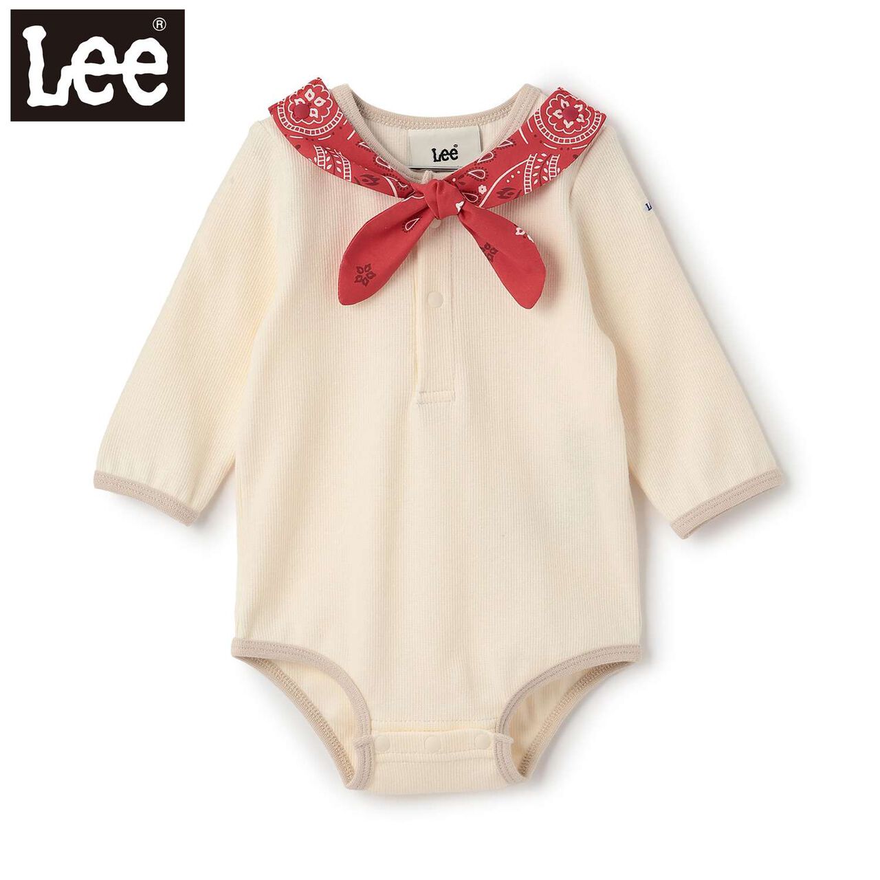 Lee Bandana Romper,Ivory, large image number 0