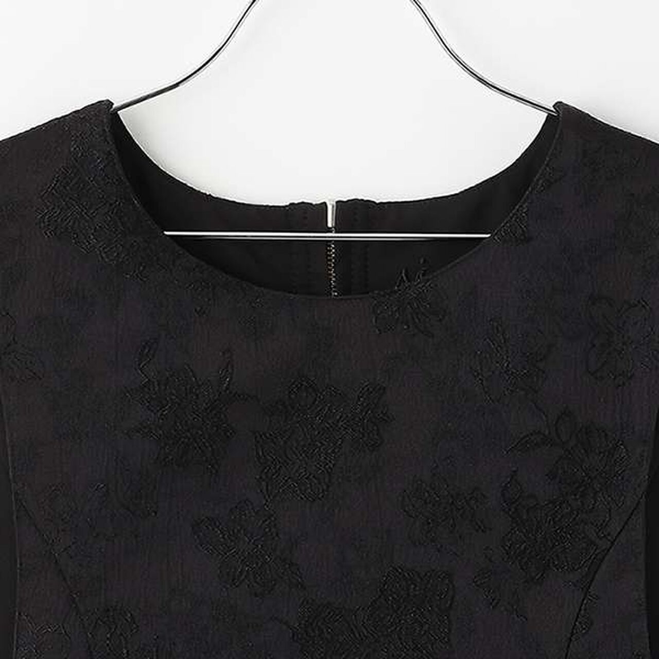 [AMI] Reversible Jumper Skirt,Black, large image number 12