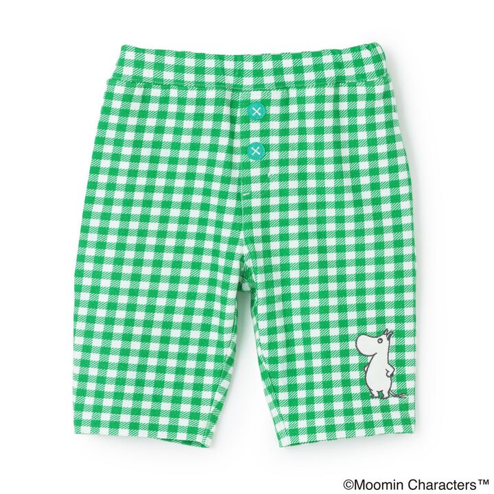 [MOOMIN] Checkered 6-Length Leggings,, medium
