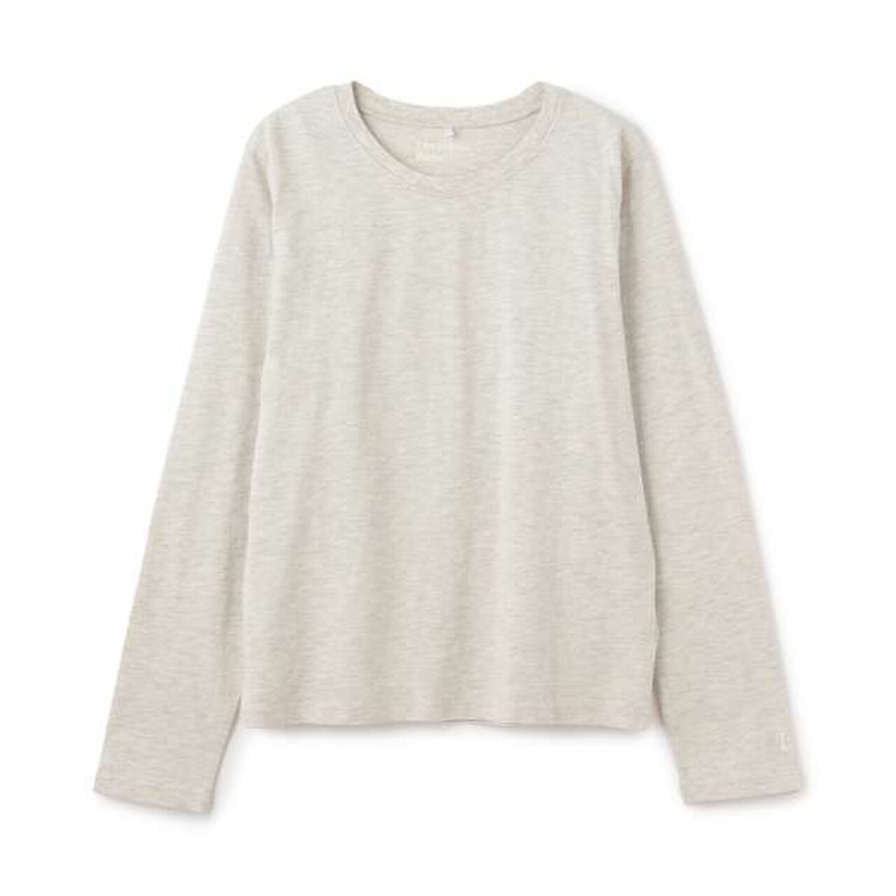 [BS] 100% Cotton Long-Sleeve T-Shirt,Black, large image number 9