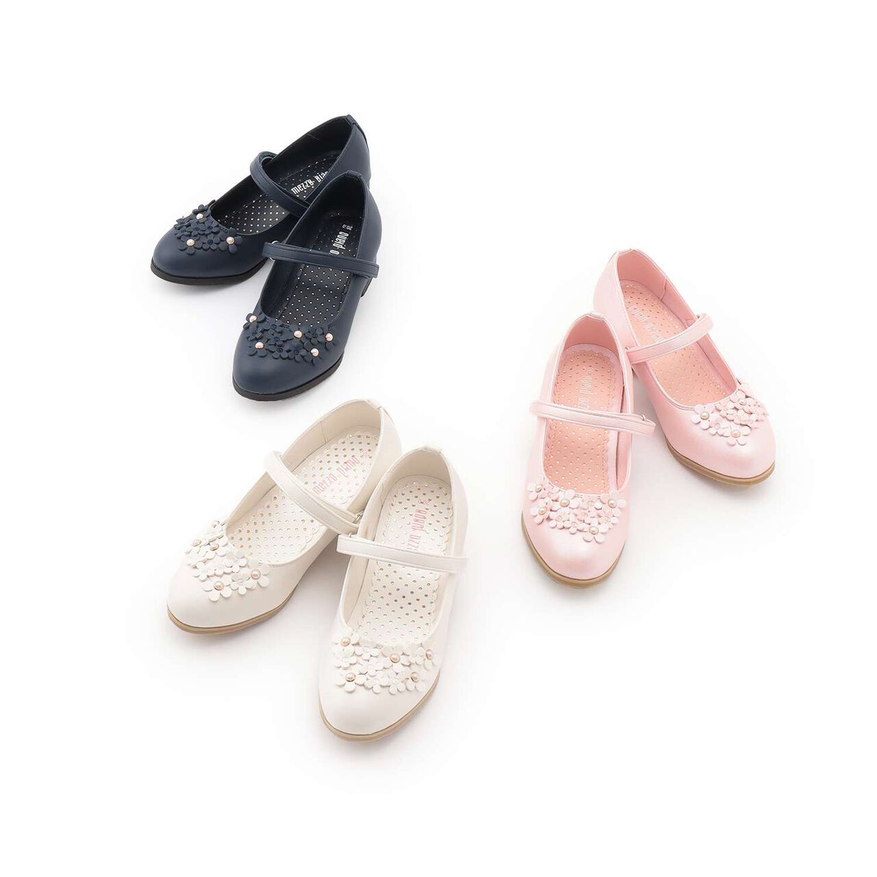 Flower Strap Shoes,Light pink, large image number 7
