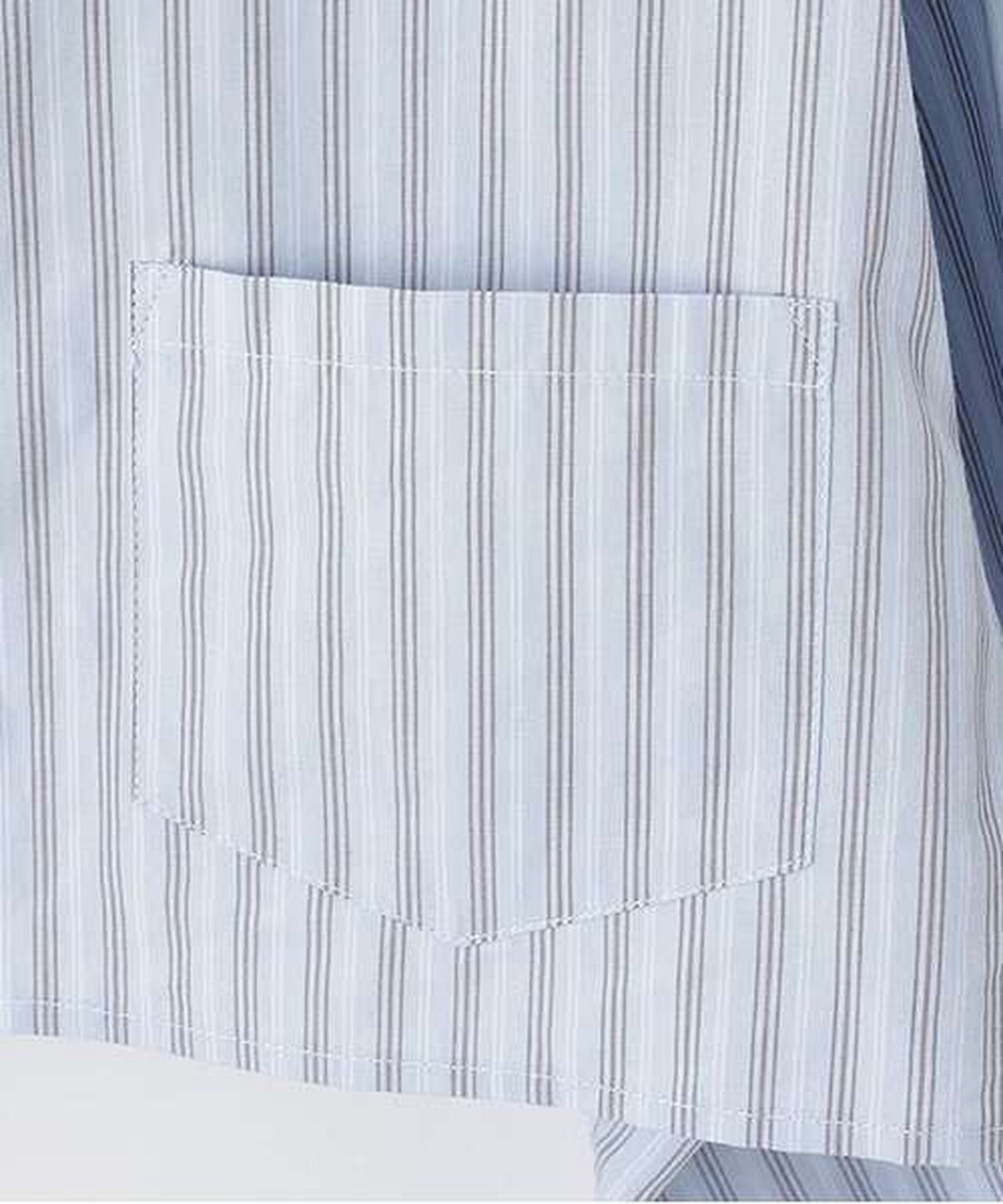 Cropped Shirt and Vest Set,Off white, large image number 5