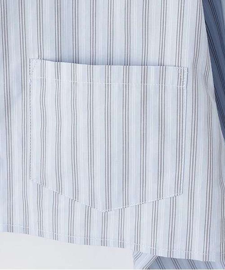 Cropped Shirt and Vest Set,Off white, medium image number 5