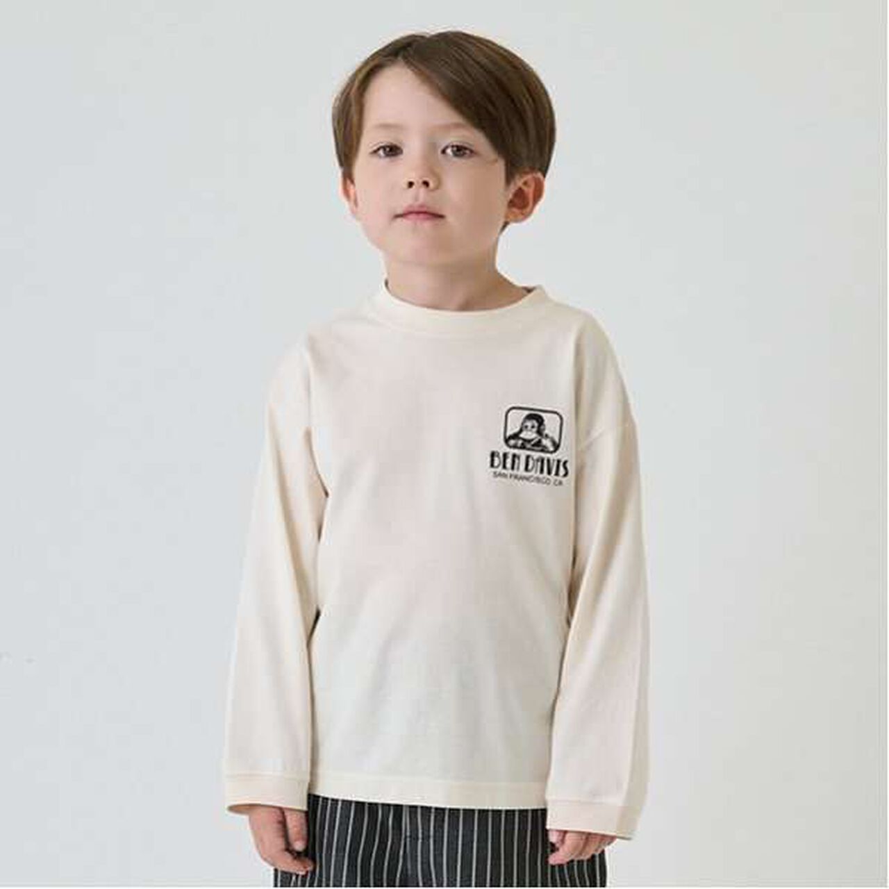 [BEN DAVIS] Graphic Tee,Black, large image number 20