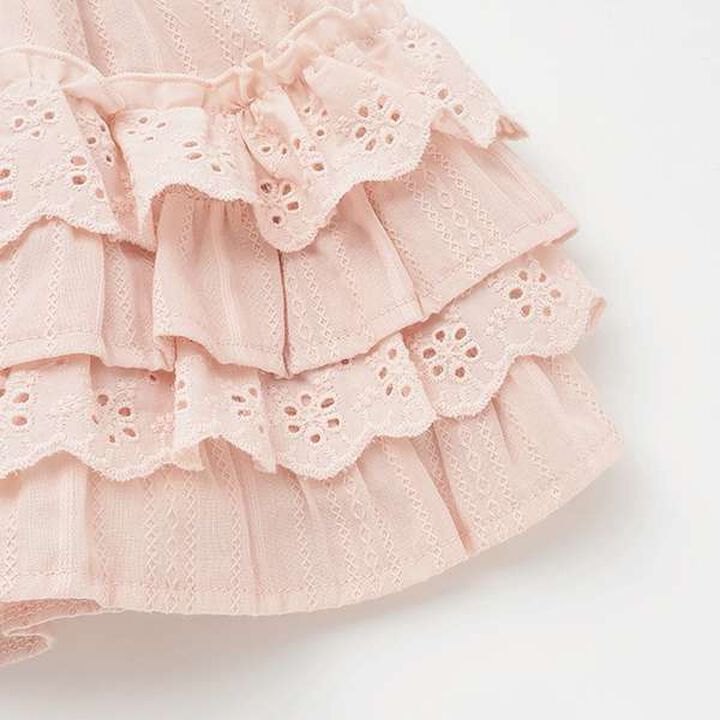 [Link] Lace Frill Skirt,Pink, medium image number 7