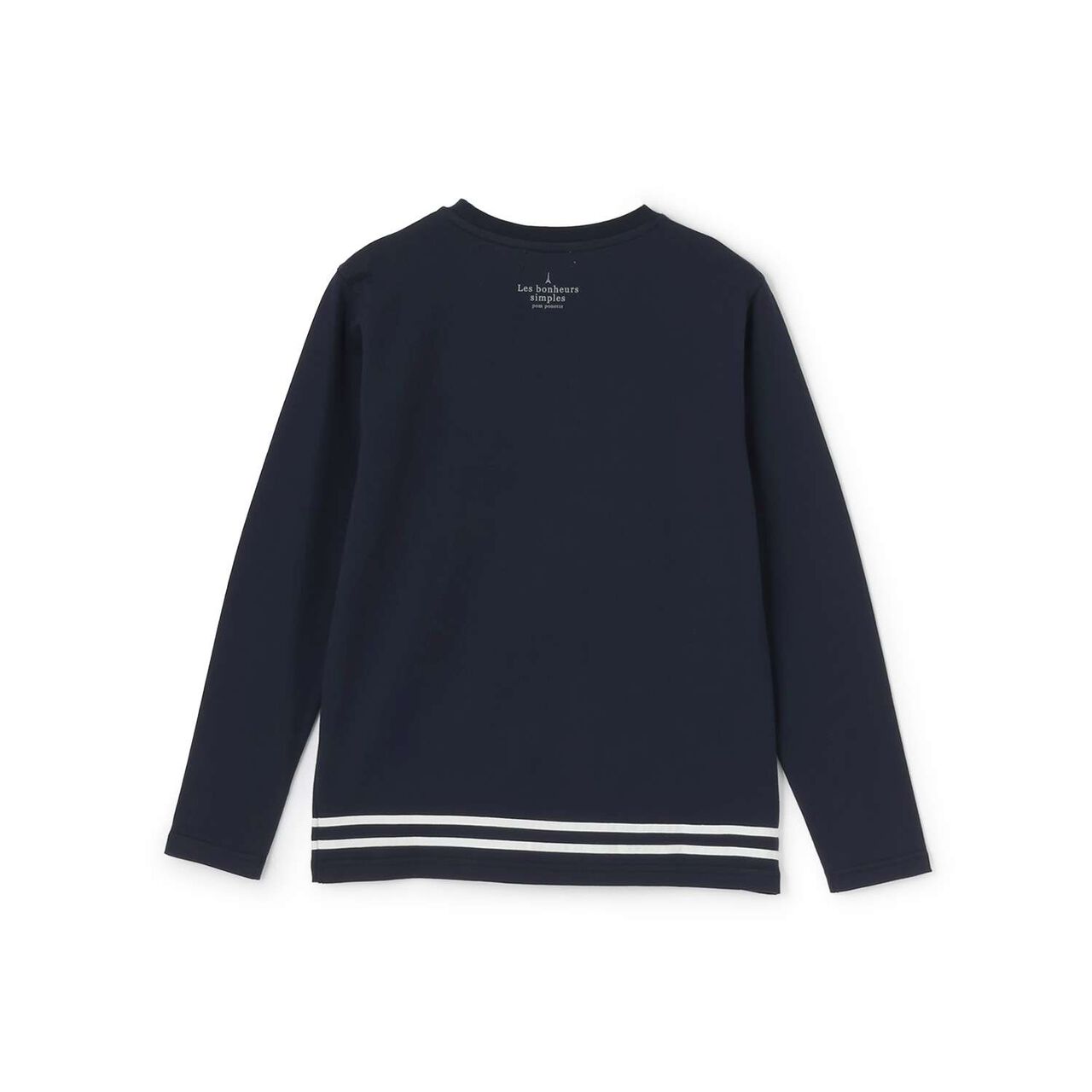 Eiffel Logo Long Sleeve T-Shirt,Off white, large image number 1