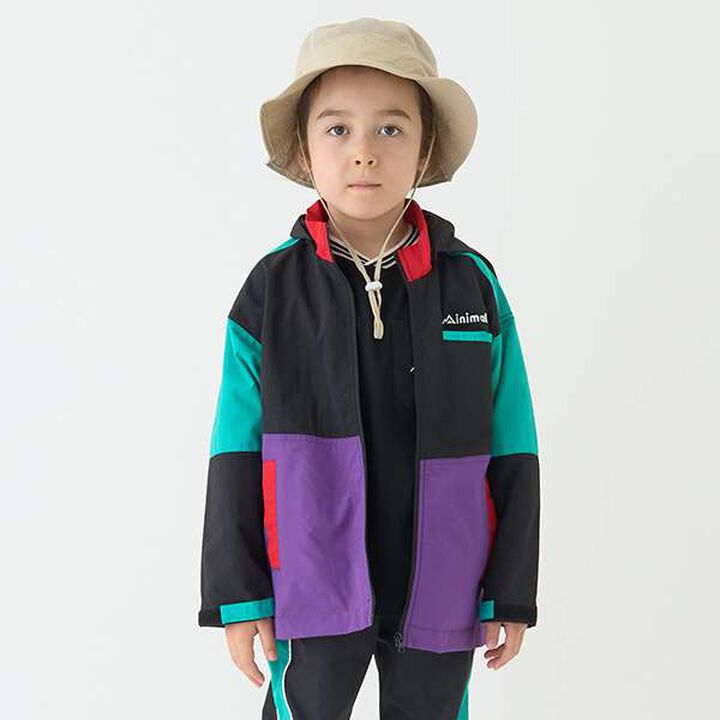 [Water-Repellent] Color-Block Mountain Parka,Magenta, medium image number 31