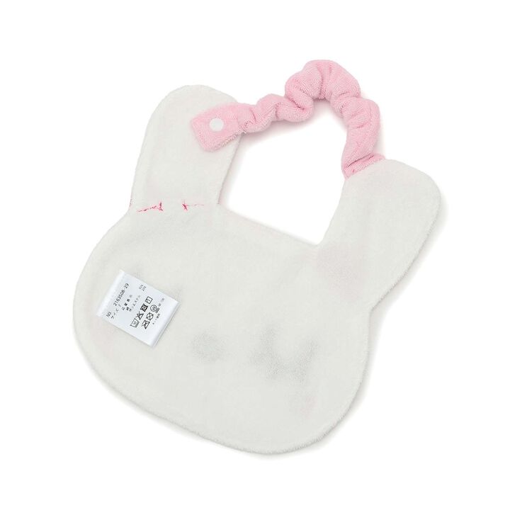 Mimi-chan Face Bib,Pink, medium image number 1