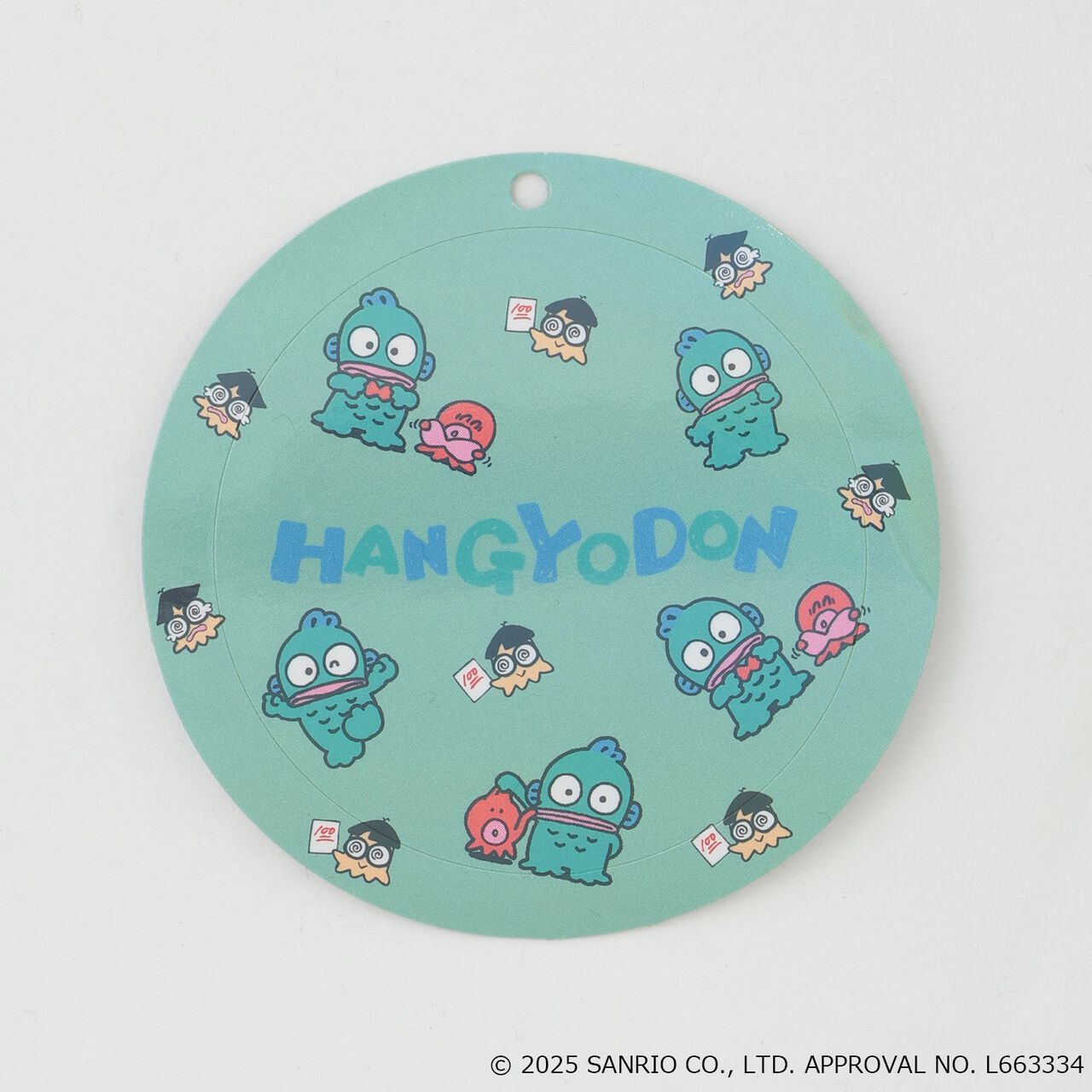 [Sanrio Characters] Sparkling Face Mirror Charm,Yellow, large image number 5