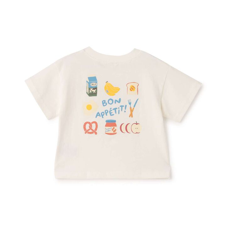 [Affordable/Web Exclusive] Back Print Short Sleeve T-Shirt,Light pink, medium image number 21