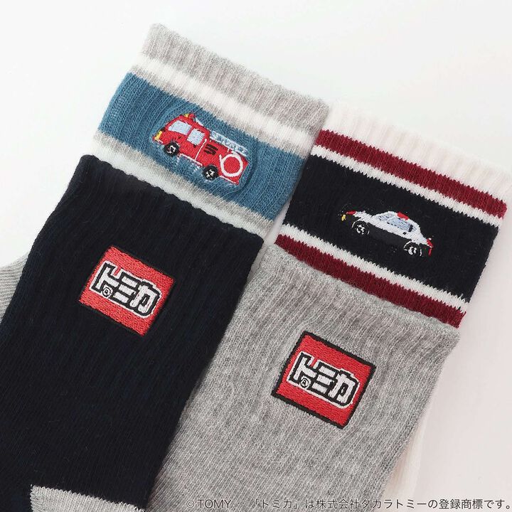 [TOMICA] Socks 2P,Light gray, medium image number 1