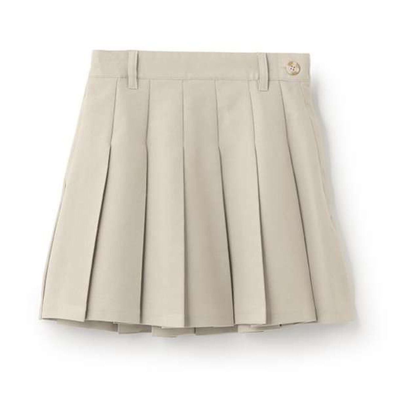 Easy Care Pleated Skirt,Beige, large image number 10