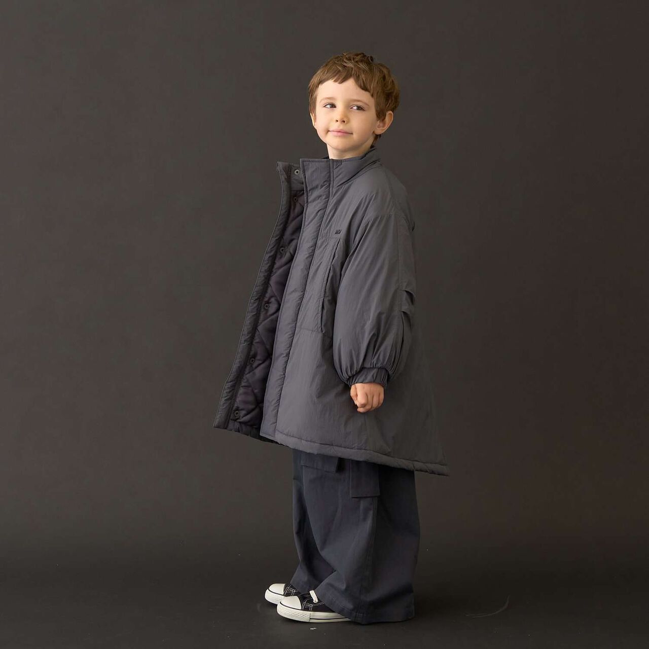 [MNCM] Monster Coat,Greige, large image number 22