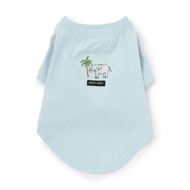 [Link][DOG] Cool Touch Embroidered Short Sleeve T-Shirt,Light green, medium image number 8