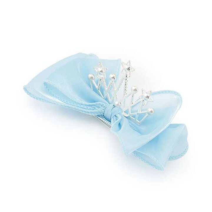 Halloween Big Ribbon Tiara Hair Clip,Sax blue, medium image number 2