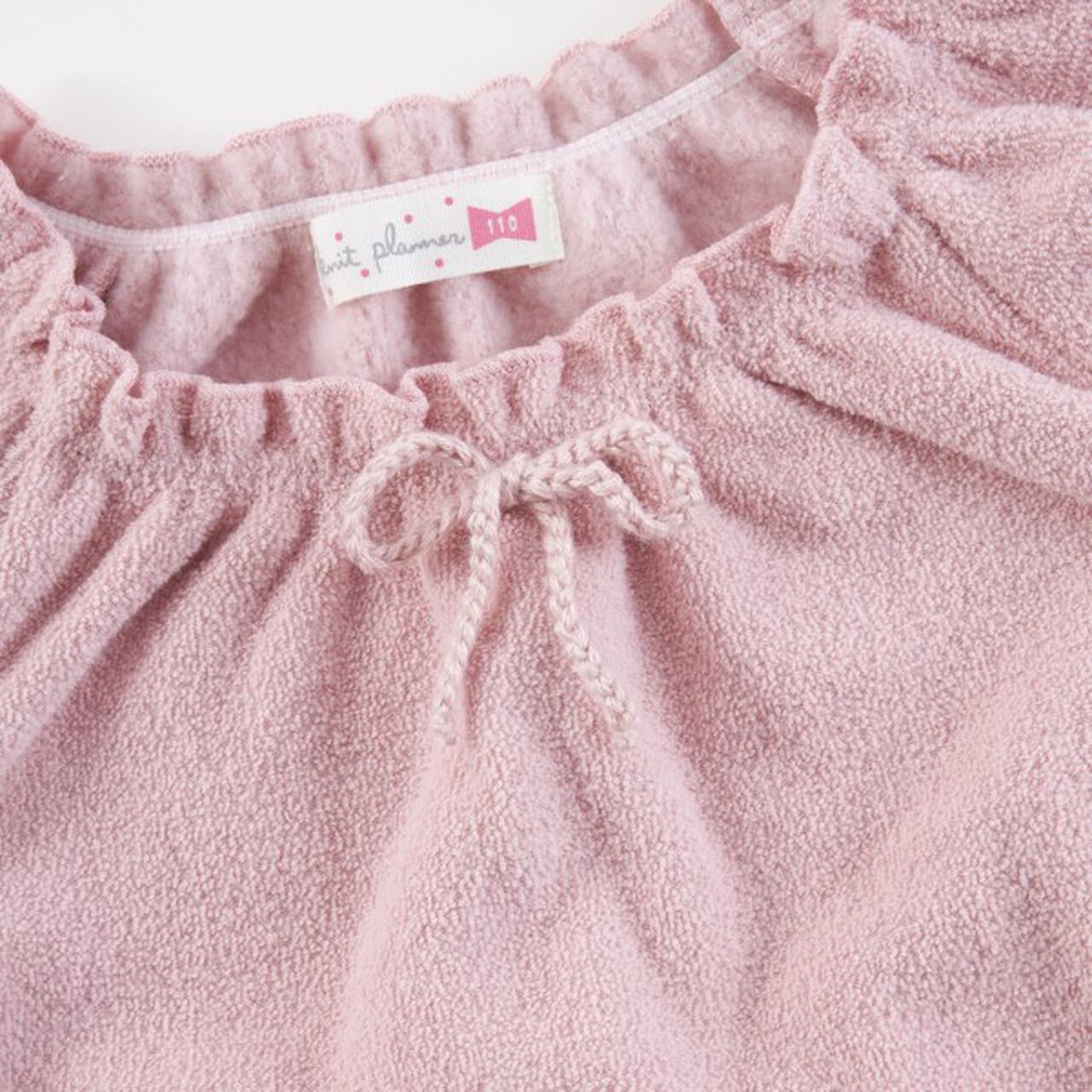 KP Cherry Motif Boucle Vest [80-120],Off white, large image number 10