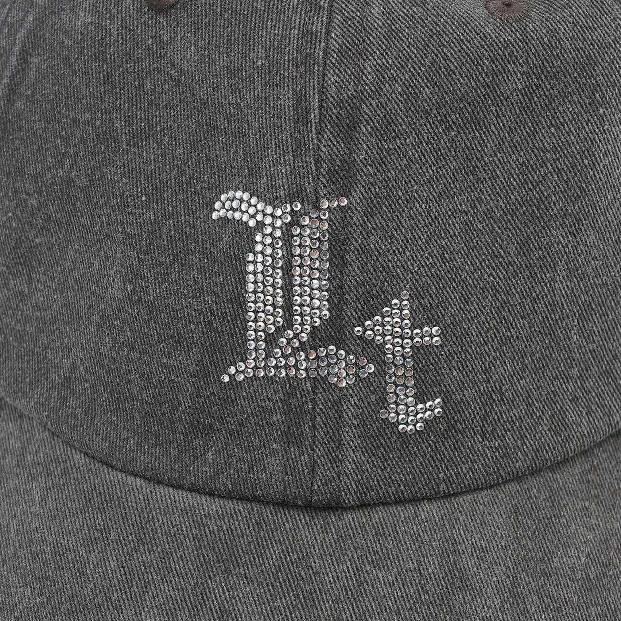 [LTXC] Rhinestone Pigment Cap,Black, large image number 2