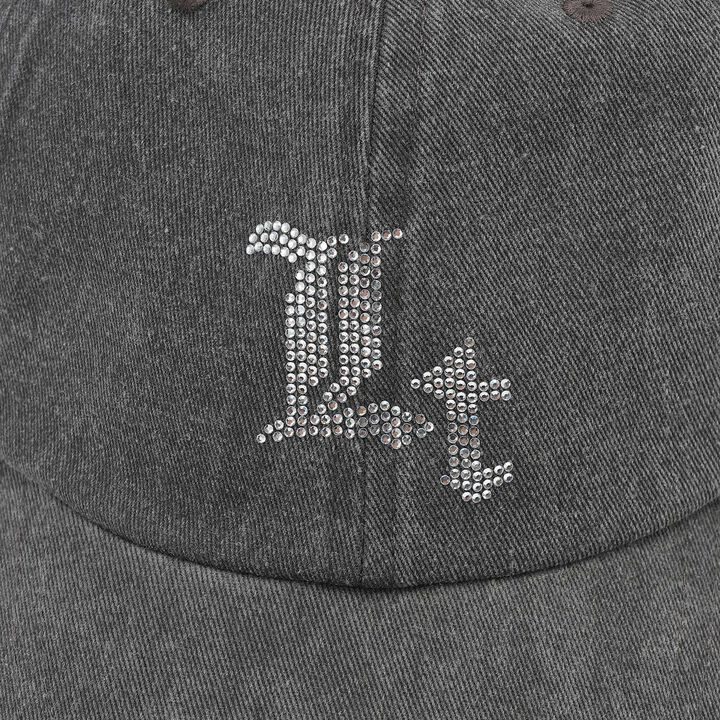 [LTXC] Rhinestone Pigment Cap,Black, medium image number 2