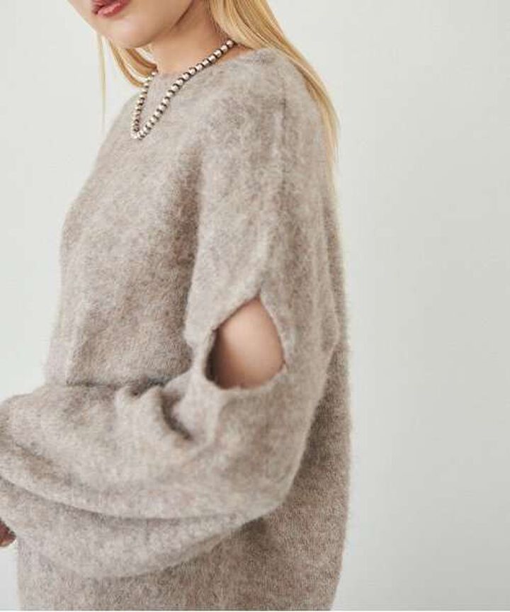 MIX Knit Pullover,Green, medium image number 15