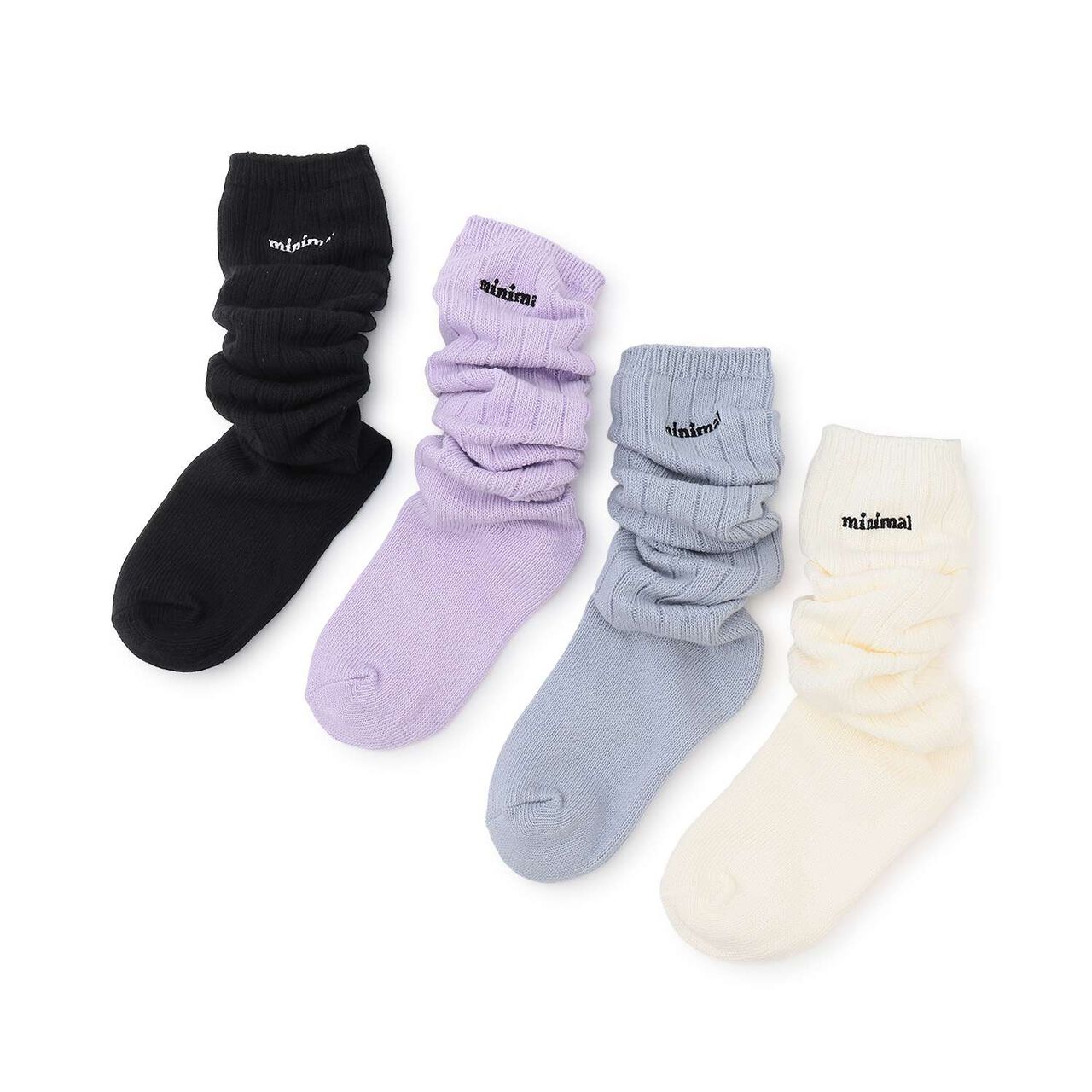 [Odor-Resistant] Soft Loose Socks,Sax blue, large image number 5