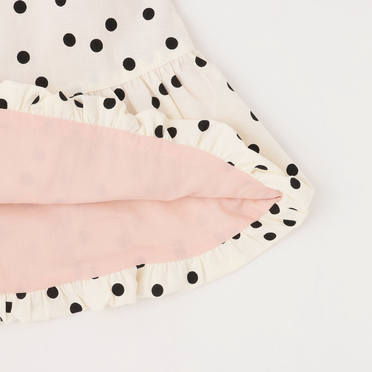 Dot Balloon Tunic,Pearl white, large image number 5