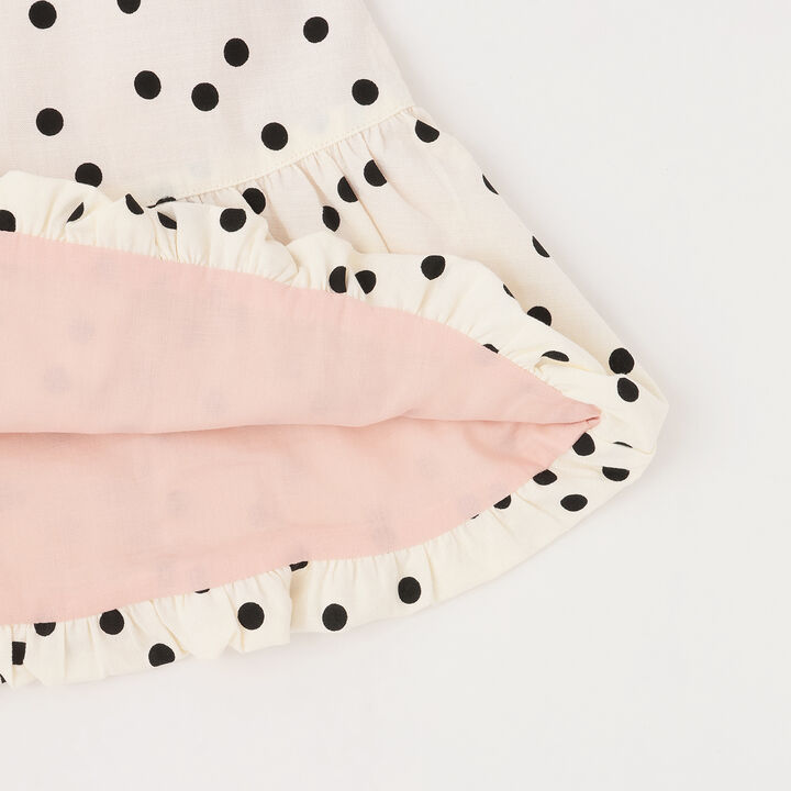 Dot Balloon Tunic,Pearl white, medium image number 5