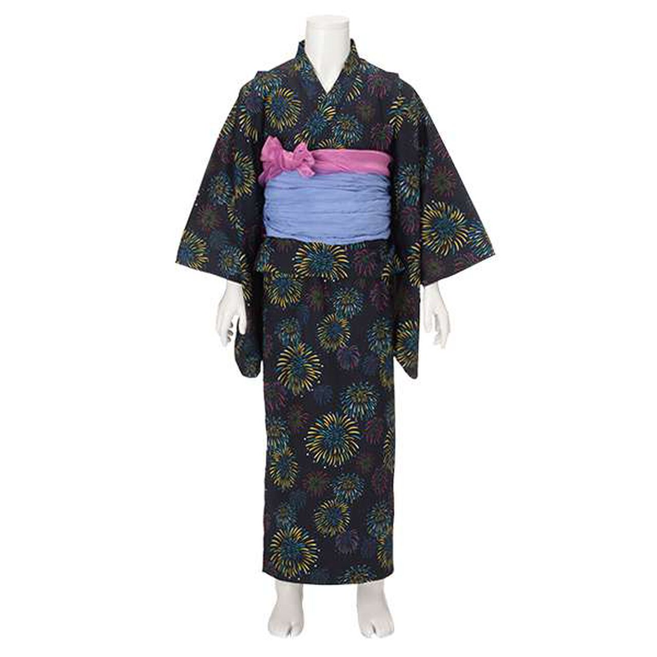 Fireworks Yukata Set,Off white, large image number 17