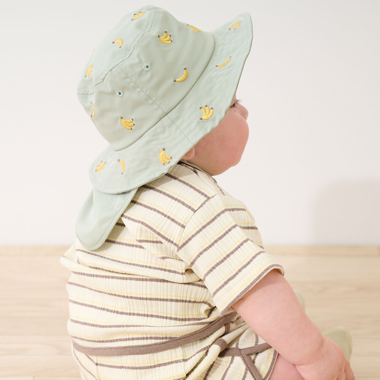Multi Stripe Outfit Set,Brown, large image number 4