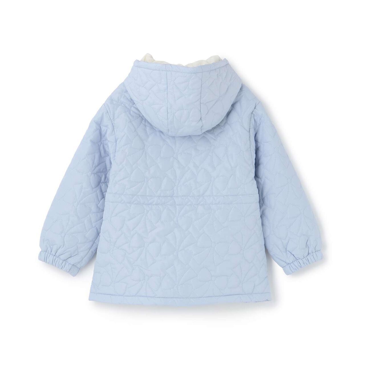 [Popular Item Restocked] Ribbon Quilted Bomber Jacket [Not Available at Physical Stores],Sax blue, large image number 1