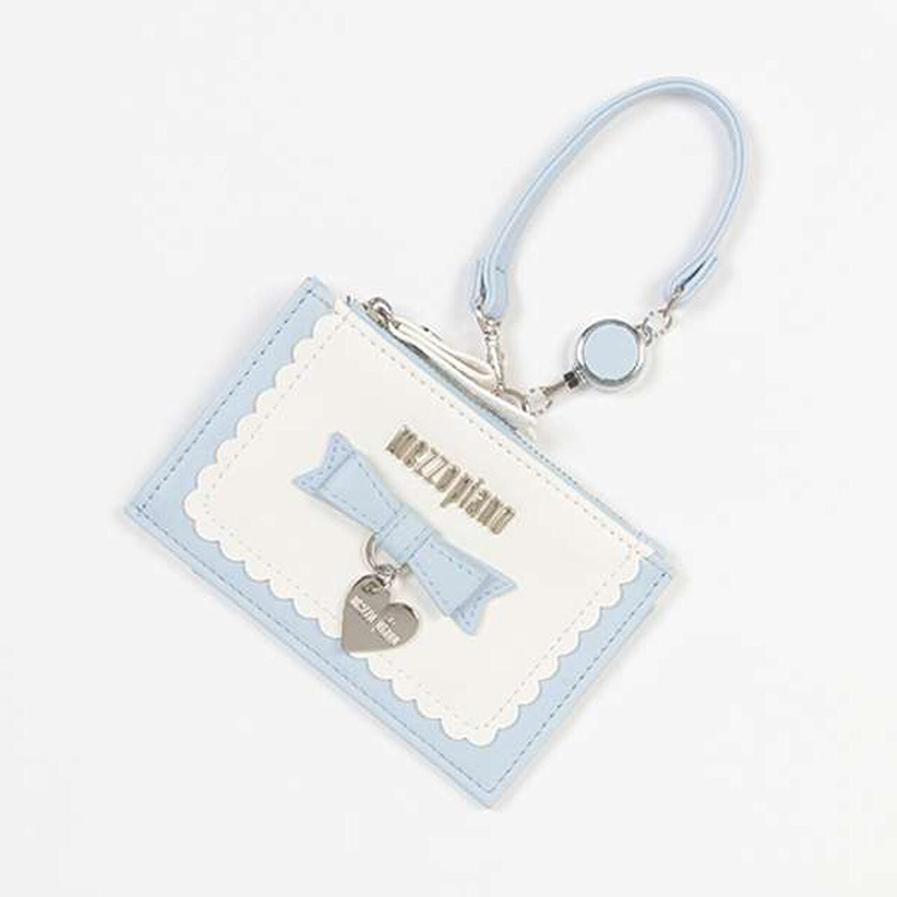 Heart Plate Card Holder,Sax blue, large image number 0