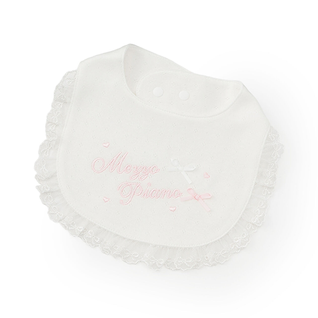 Logo Lace Bib,Light pink, large image number 2