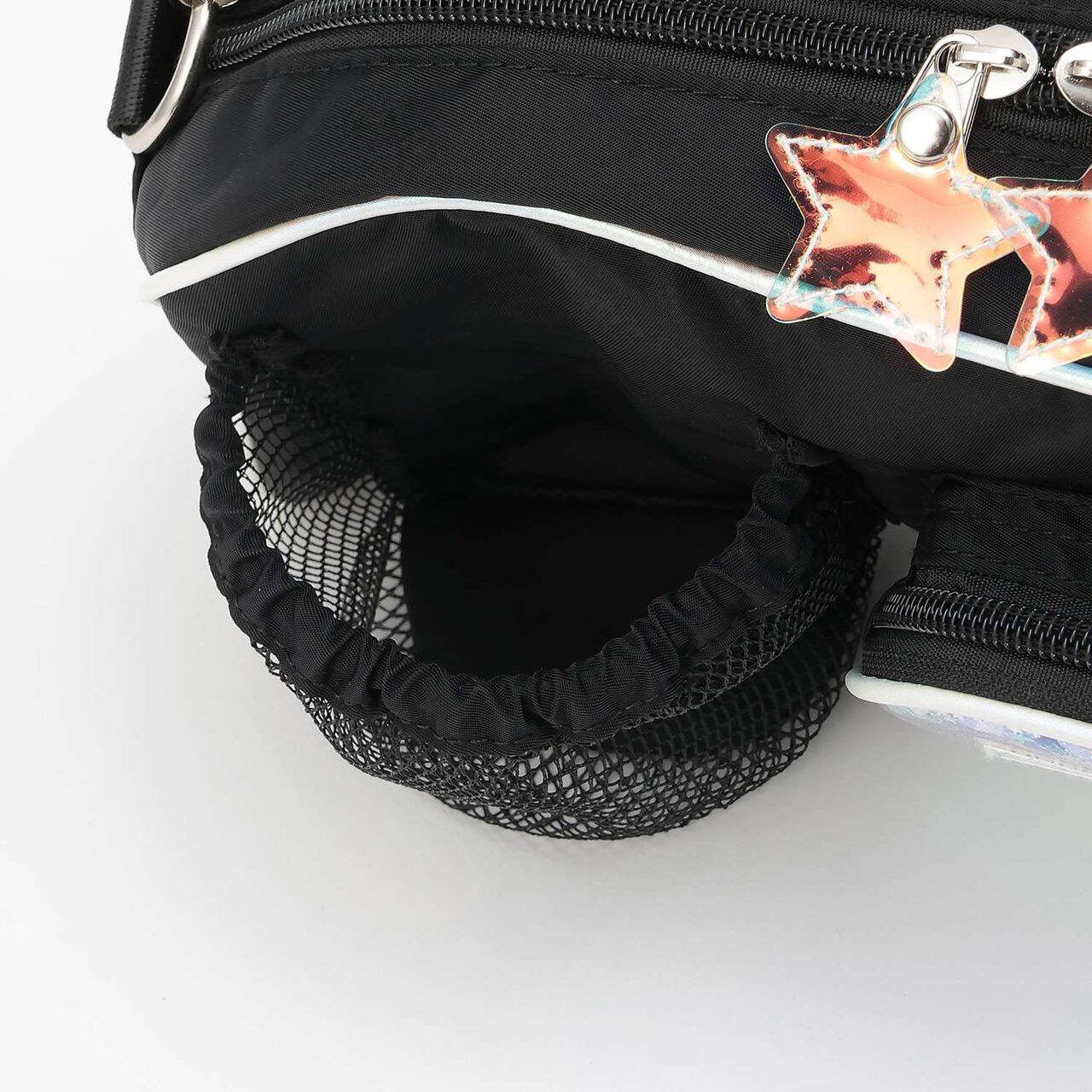 Shoulder Bag with Bottle Holder,Light pink, large image number 9