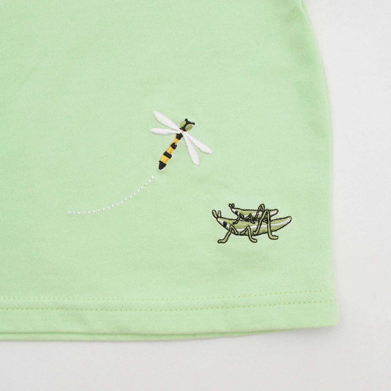 [Restock of Popular Item] Insect Pocket Short Sleeve T-Shirt,Light green, large image number 8