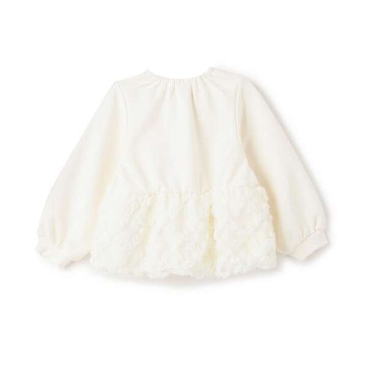 [Link] Jacquard Peplum Sweatshirt (Kids),Navy, medium image number 10