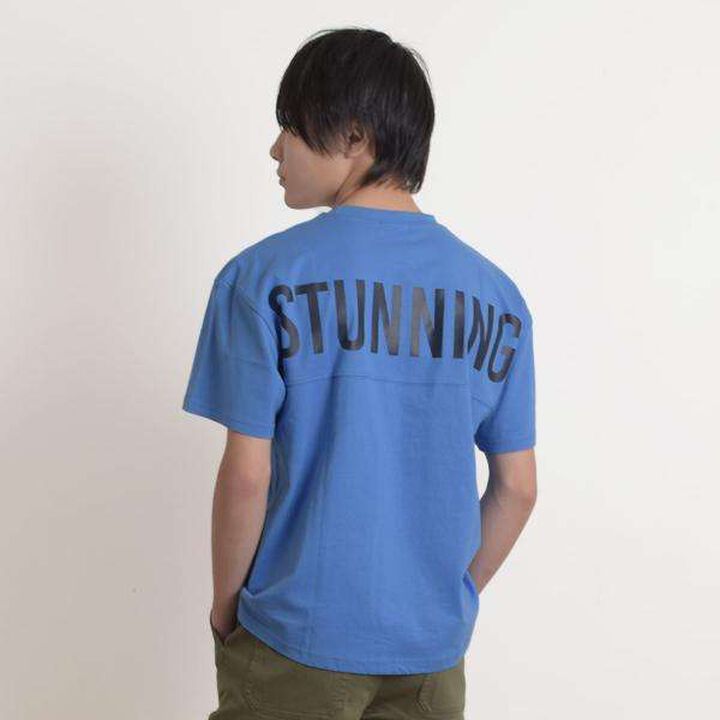 Balloon Peplum T-Shirt,Light blue, medium image number 0