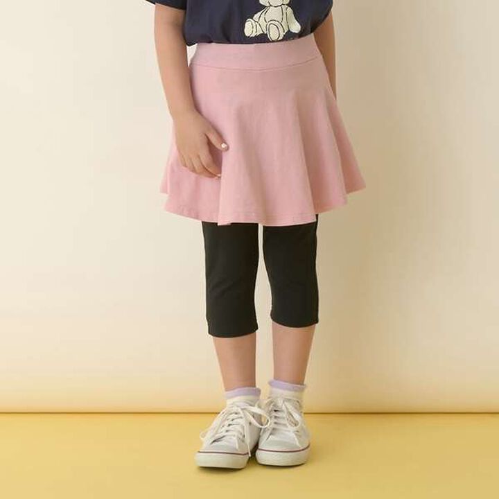 [Versatile Item] Stretchy 6/10 Length Skorts,Ink blue, medium image number 20