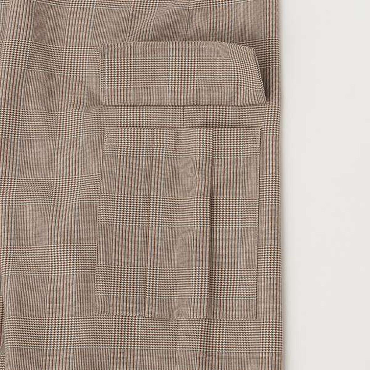 [Link] Check Jumpsuit,Black, large image number 4