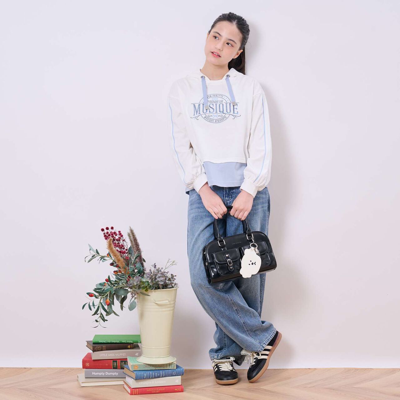 Layered Parka,Off white, large image number 9