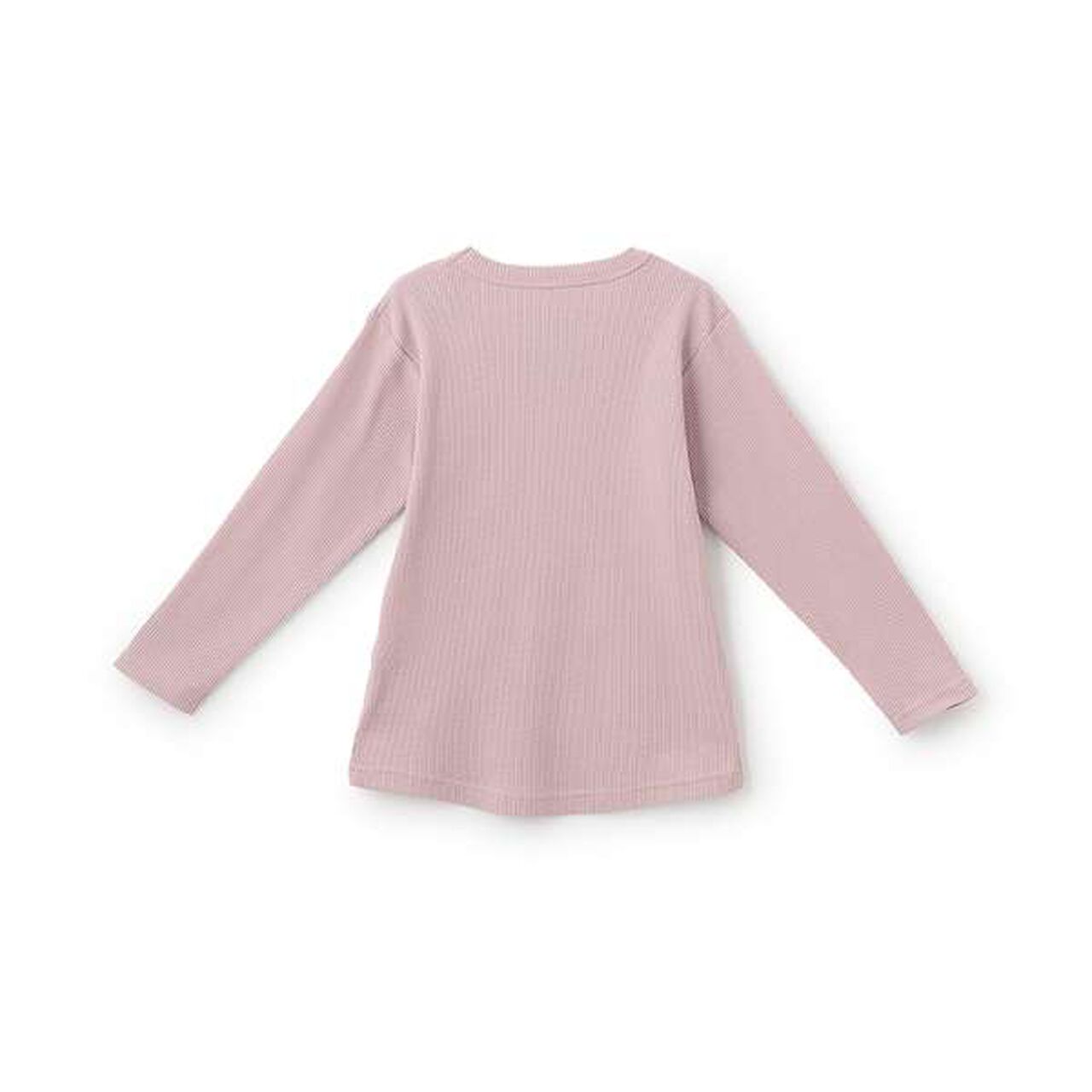 [365D.] Waffle Wide Long Sleeve T-Shirt,Green, large image number 6