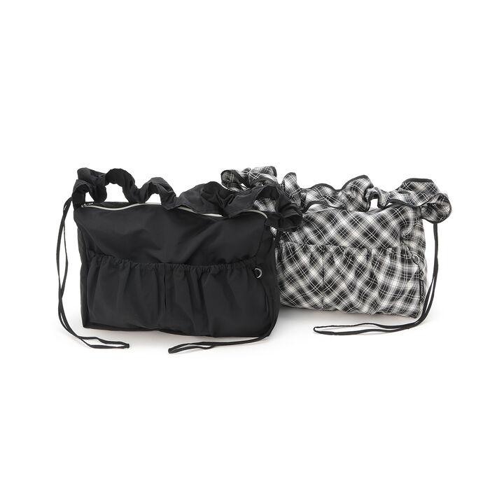 Gathered Shoulder,Black, medium image number 9