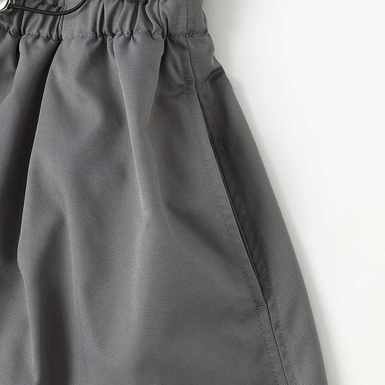 [AMI] [Web Exclusive] Docking Balloon One-Piece Dress,Black, large image number 4