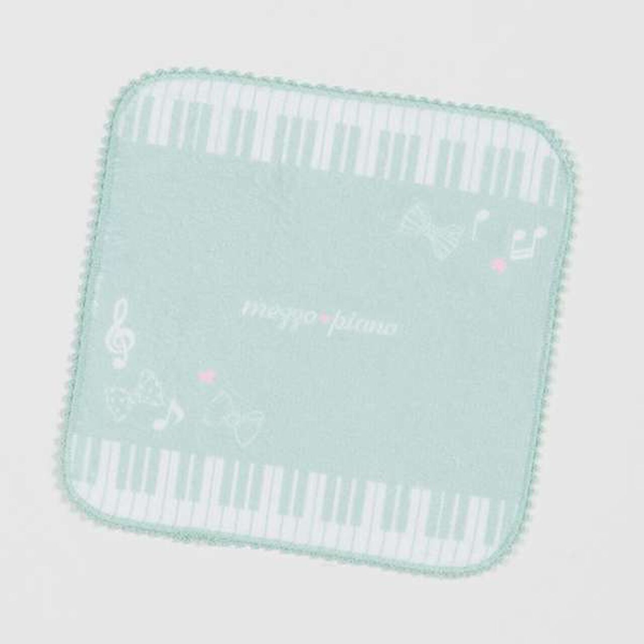 Piano Pattern Hand Towel,Lavender, large image number 9